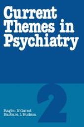 book Current Themes in Psychiatry 2