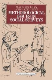 book Methodological Issues in Social Surveys