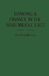 book Banking and Finance in the Arab Middle East