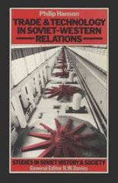 book Trade and Technology in Soviet-Western Relations