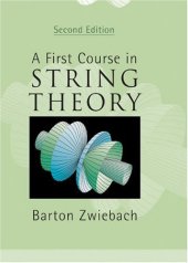 book A First Course in String Theory