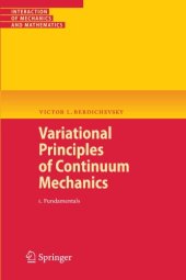 book Variational Principles of Continuum Mechanics: I. Fundamentals