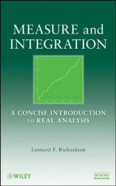 book Measure and integration: A concise introduction to real analysis