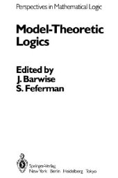 book Model-theoretic logics