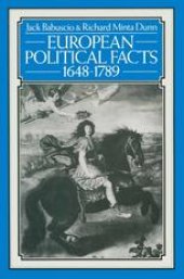 book European Political Facts 1648–1789