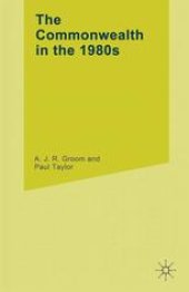 book The Commonwealth in the 1980s: Challenges and Opportunities