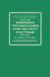 book Emerging Technologies and Military Doctrine: A Political Assessment