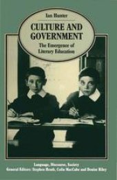 book Culture and Government: The Emergence of Literary Education