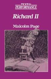 book Richard II: Text and Performance