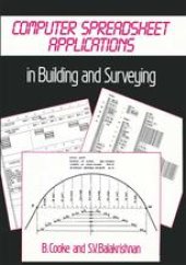 book Computer Spreadsheet Applications in Building and Surveying