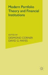 book Modern Portfolio Theory and Financial Institutions