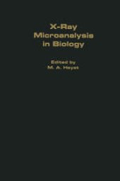 book X-Ray Microanalysis in Biology