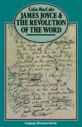 book James Joyce and the Revolution of the Word