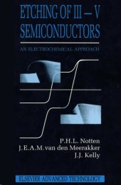 book Etching of III-V semiconductors: an electrochemical approach