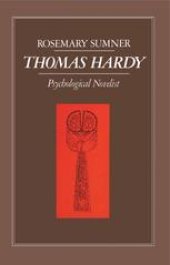 book Thomas Hardy: Psychological Novelist