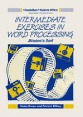 book Intermediate Exercises in Word Processing: Student’s Book