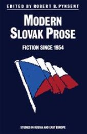 book Modern Slovak Prose: Fiction since 1954