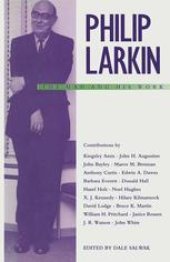 book Philip Larkin: The Man and his Work