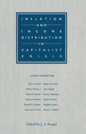 book Inflation and Income Distribution in Capitalist Crisis