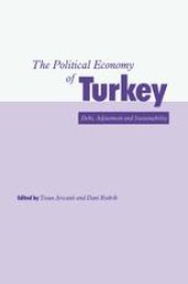 book The Political Economy of Turkey: Debt, Adjustment and Sustainability