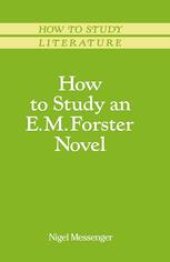 book How to Study an E. M. Forster Novel
