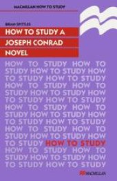 book How to Study a Joseph Conrad Novel