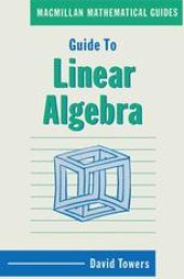 book Guide to Linear Algebra