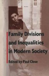 book Family Divisions and Inequalities in Modern Society