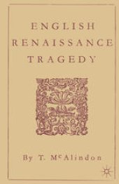 book English Renaissance Tragedy