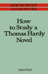 book How to Study a Thomas Hardy Novel