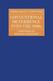 book Conventional Deterrence into the 1990s