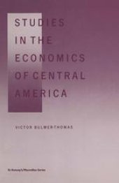 book Studies in the Economics of Central America