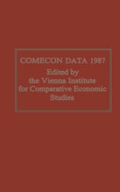 book Comecon Data 1987