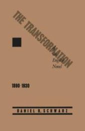 book The Transformation of the English Novel, 1890–1930