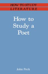 book How to Study a Poet
