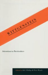 book Wittgenstein: Attention to Particulars: Essays in honour of Rush Rhees (1905–89)