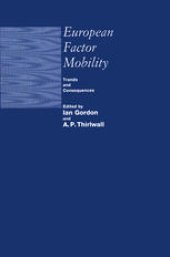 book European Factor Mobility: Trends and Consequences