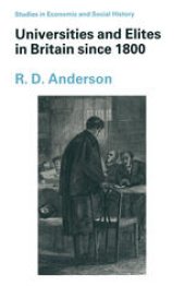 book Universities and Elites in Britain since 1800