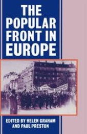 book The Popular Front in Europe