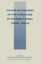 book Causes of Changes in the Structure of International Trade, 1960–85