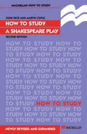 book How to Study a Shakespeare Play