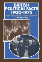 book British Political Facts 1900–1975