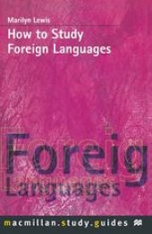 book How to Study Foreign Languages