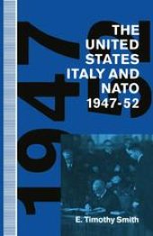 book The United States, Italy and NATO, 1947–52