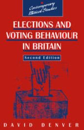 book Elections and Voting Behaviour in Britain