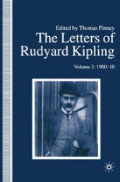 book The Letters of Rudyard Kipling: Volume 3: 1900–10