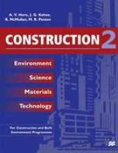 book Construction 2: Environment Science Materials Technology