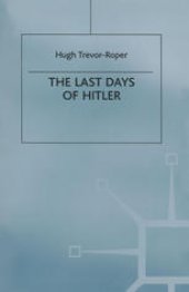 book The Last Days of Hitler