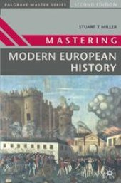 book Mastering Modern European History