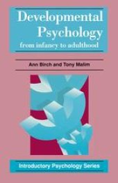 book Developmental Psychology: From Infancy to Adulthood